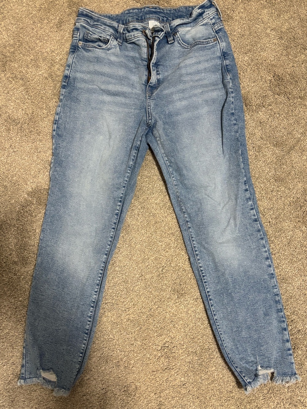 Time and Tru Light Blue Straight Leg Jeans